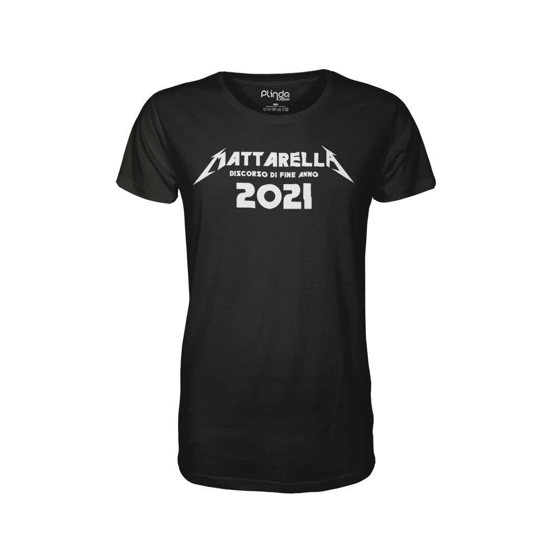 T Shirt Mattarella 2021 Plindo Music