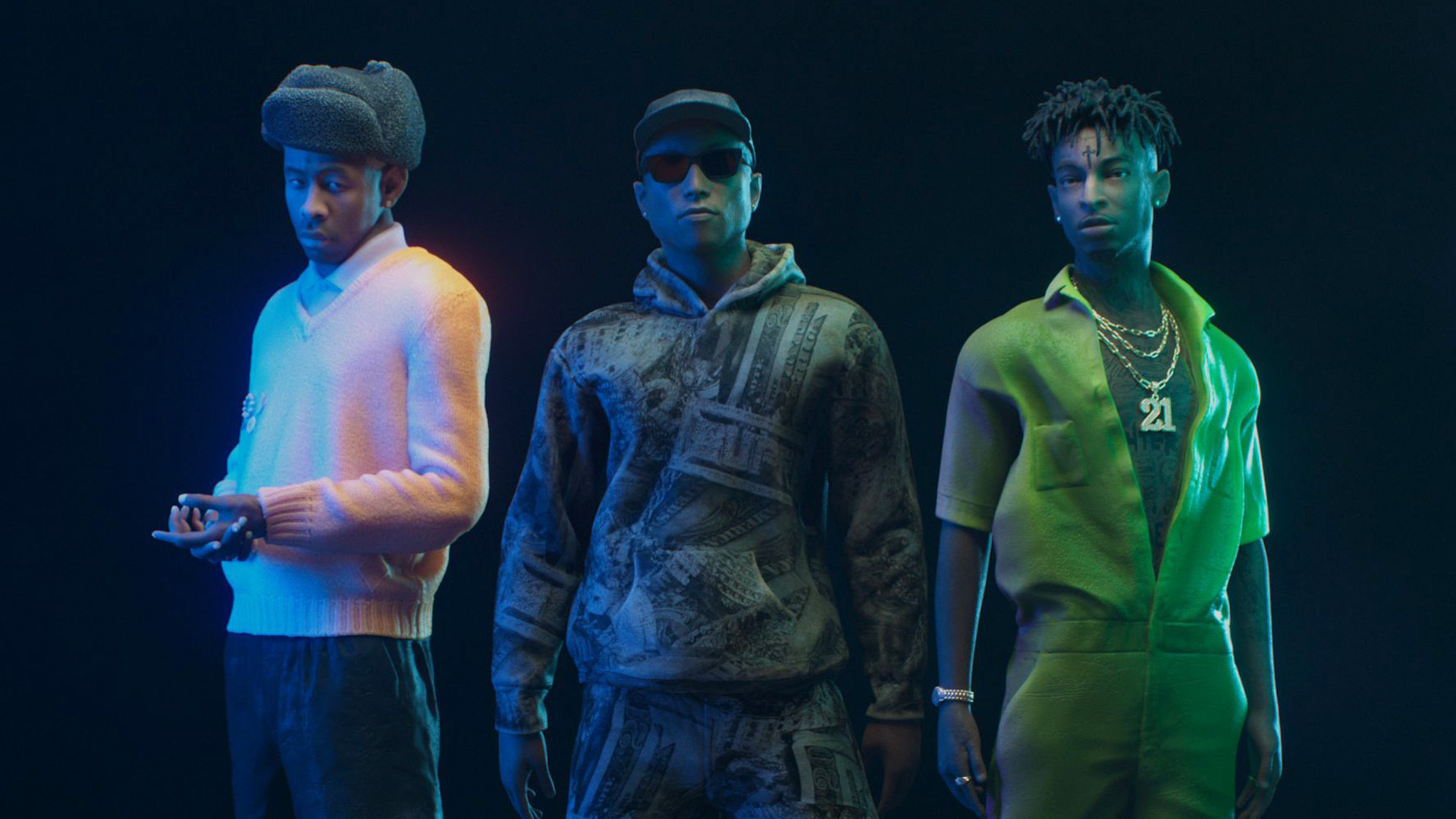 Pharrell torna con Tyler, The Creator e 21 Savage