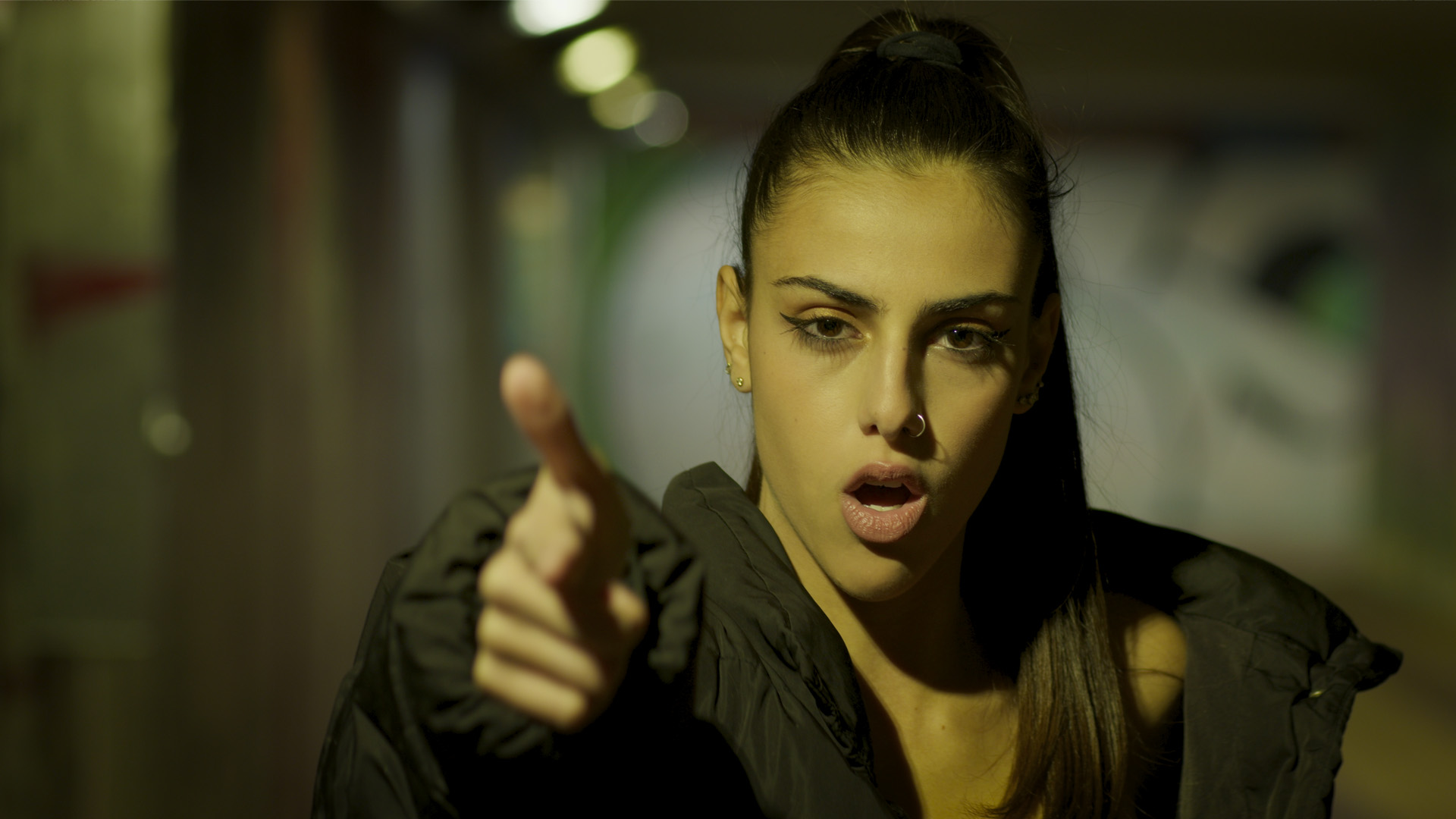 Lucilla fuori con Hooligans