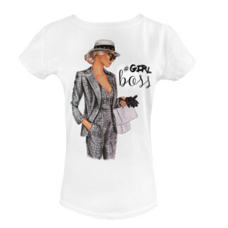 T-Shirt Donna Girl The Boss