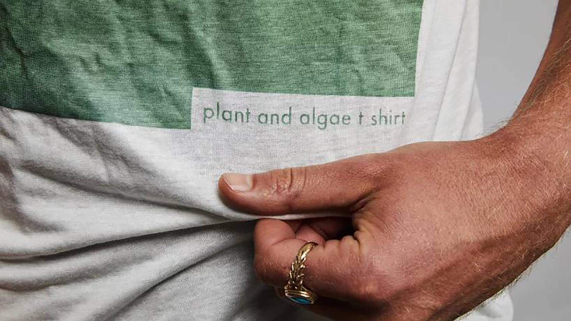 La maglietta 100% biodegradabile: Plant and Algae T-Shirt