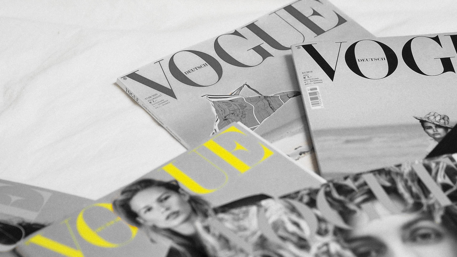 Copertina bianca Vogue Italia: è ora di riaccendere l’immaginazione