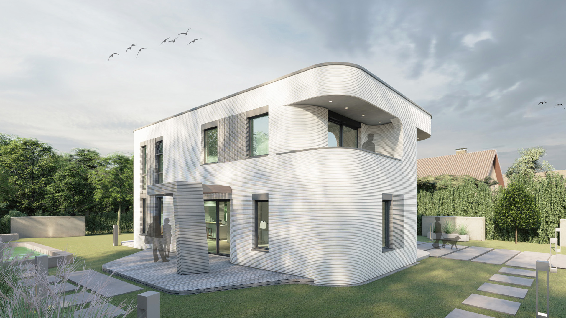 Casa del futuro in stampa 3d: architettura sostenibile con le case per tutti