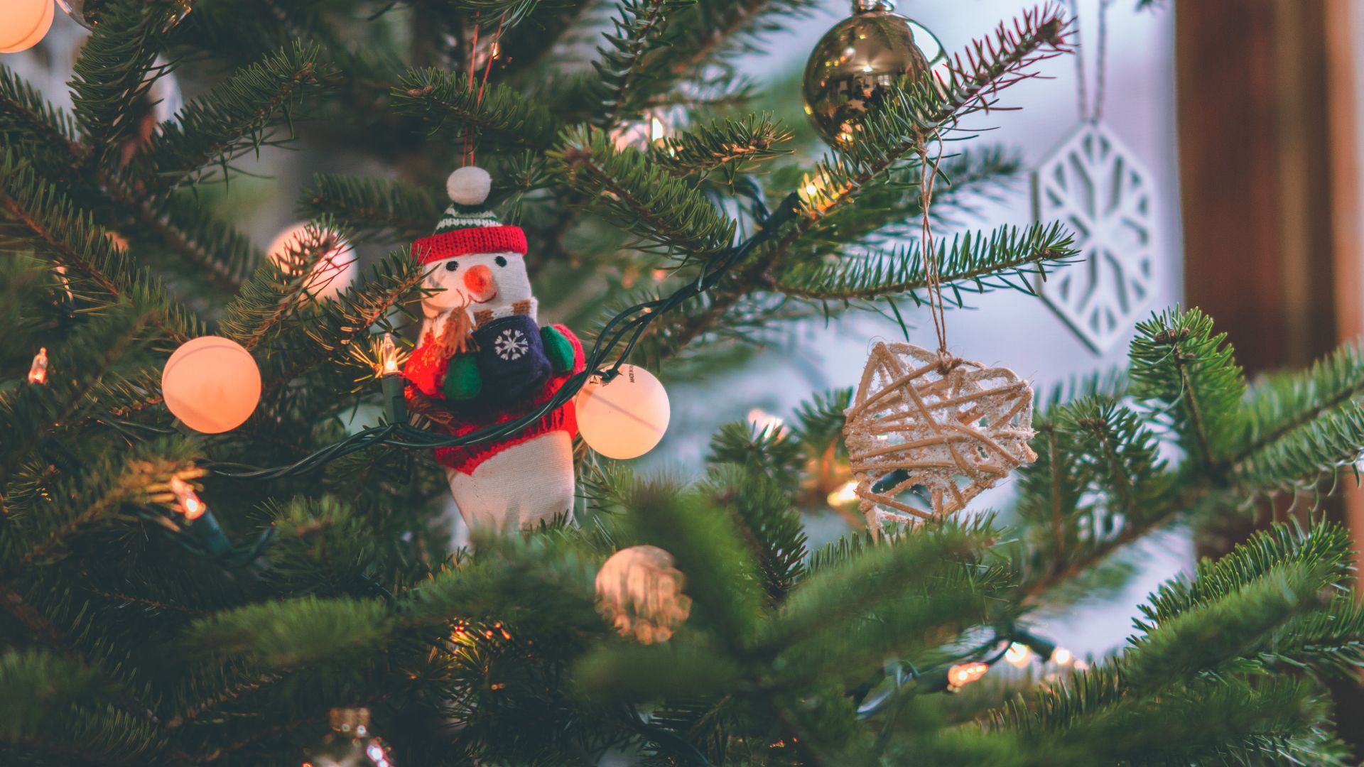 decorazioni albero di Natale retrò