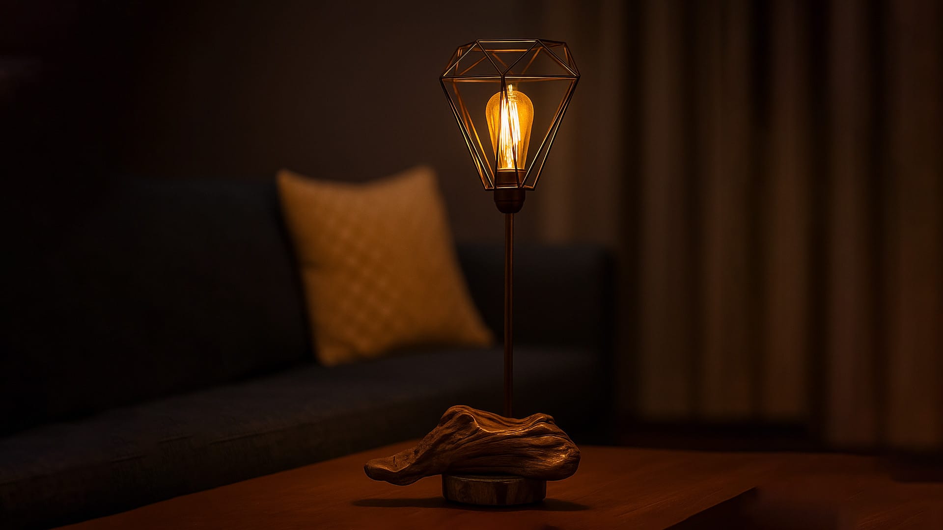 Lampade artigianali in legno: pezzi unici per illuminare con stile
